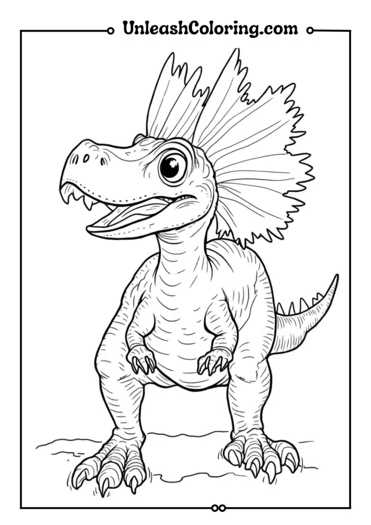 A Dilophosaurus