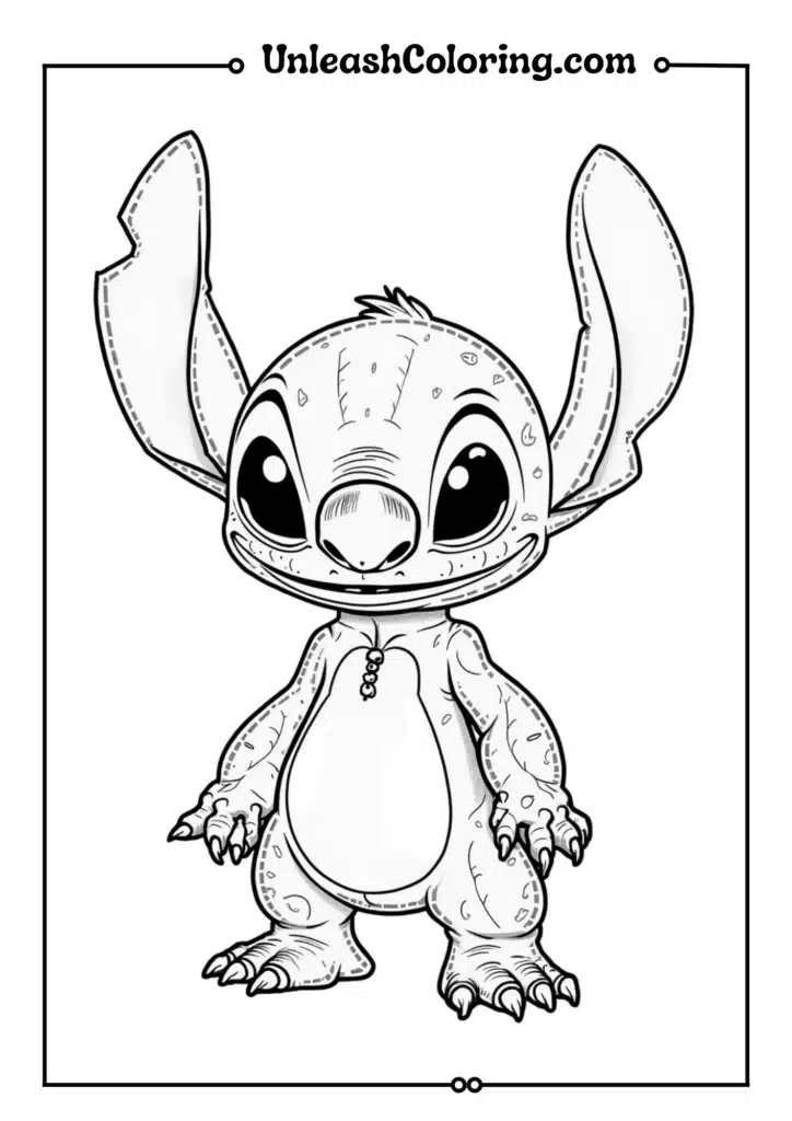 A technical diagram-style outline of Stitch