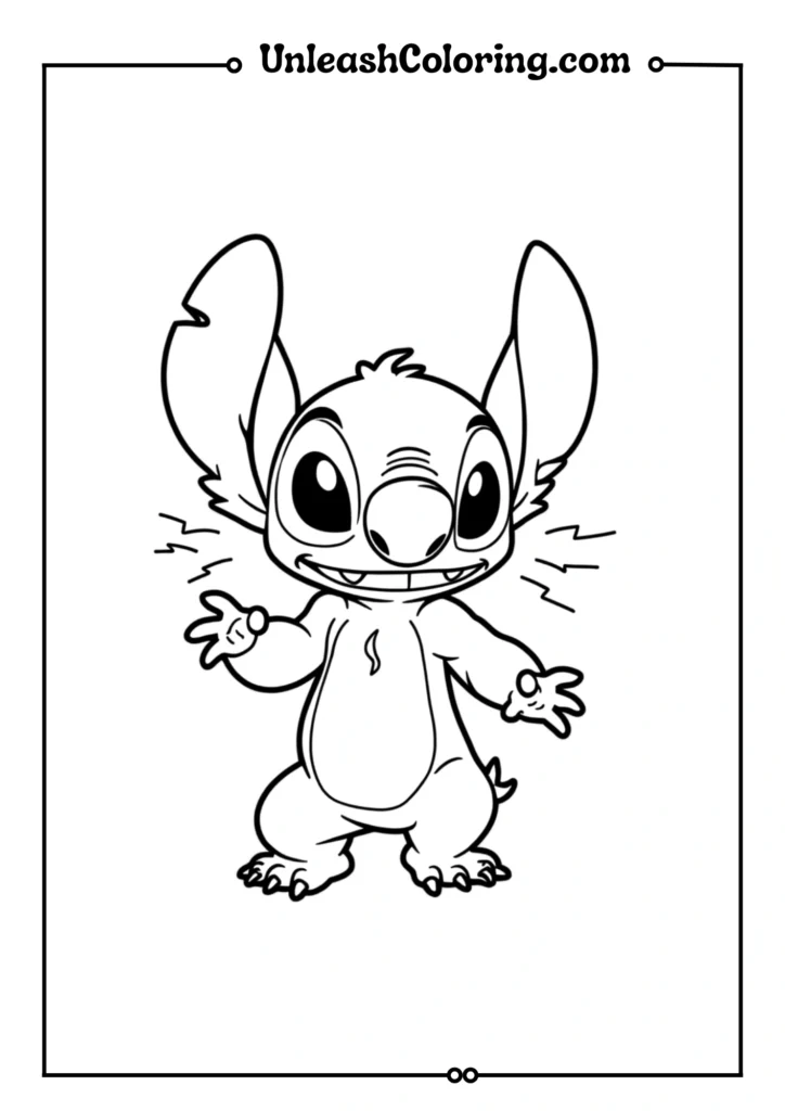 Stitch after too much coffee