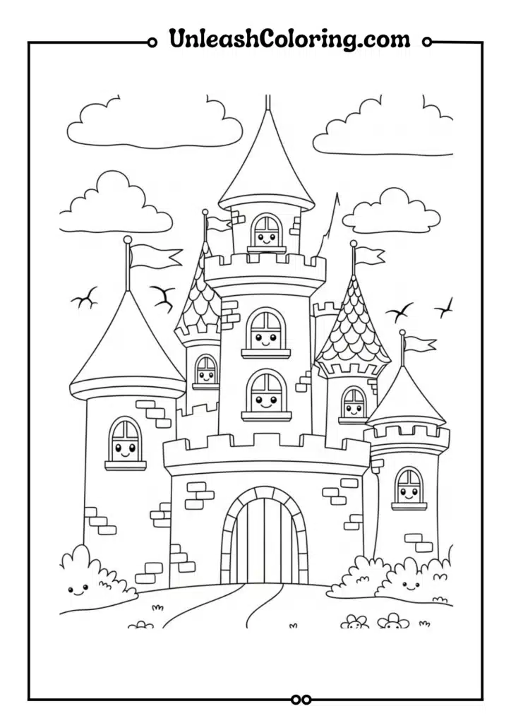 A magical castle