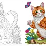 Cat Coloring Pages